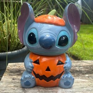Stitch Halloween Cookie Jar